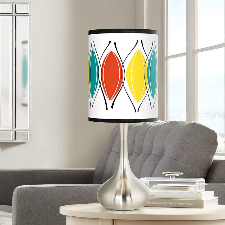 Image 1 Harmonium Giclee Droplet Table Lamp