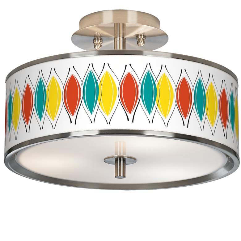 Image 1 Harmonium Giclee Glow 14" Wide Ceiling Light
