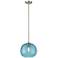 Harmony 10" Wide Brushed Nickel Globe Mini Pendant