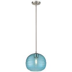 Harmony 10" Wide Brushed Nickel Globe Mini Pendant