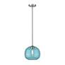 Harmony 10" Wide Brushed Nickel Globe Mini Pendant