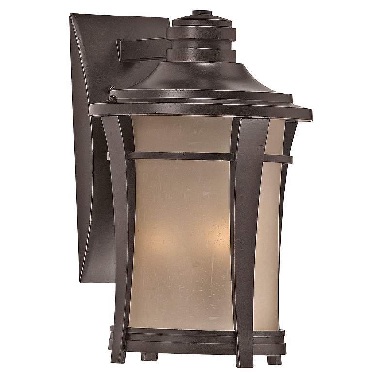 Image 1 Harmony 14 inch High Imperial Bronze Finish Outdoor Wall Light