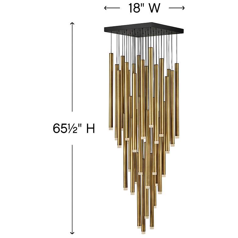 Image 3 Harmony 18" Wide Brass Chandelier by Hinkley Lighting more views