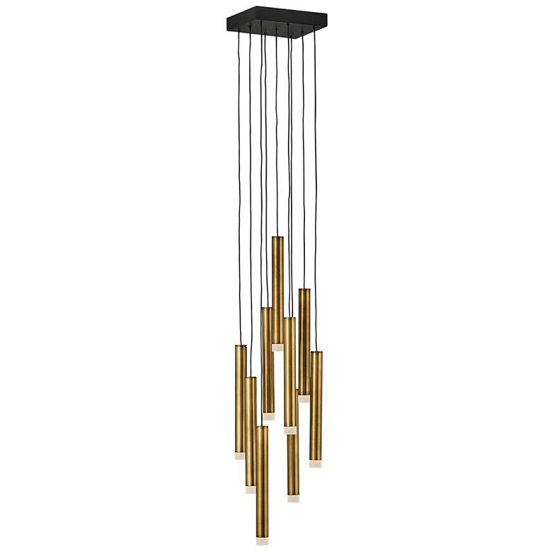 Image 1 Harmony 8"W Brass Multi-Light Pendant by Hinkley Lighting
