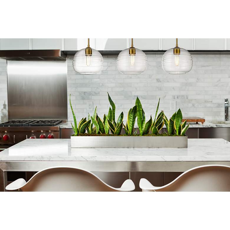 Image 3 Harmony by Z-Lite Olde Brass 3 Light Island Pendant more views
