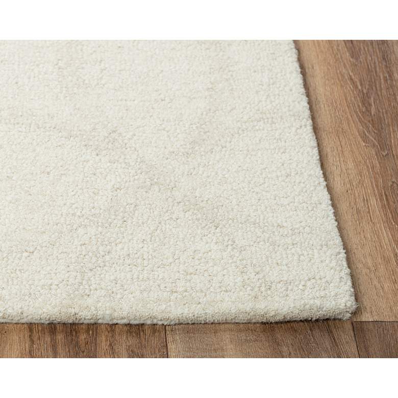 Image 5 Harmony HMY976 5'x7'6" Ivory Geometric Wool Area Rug more views