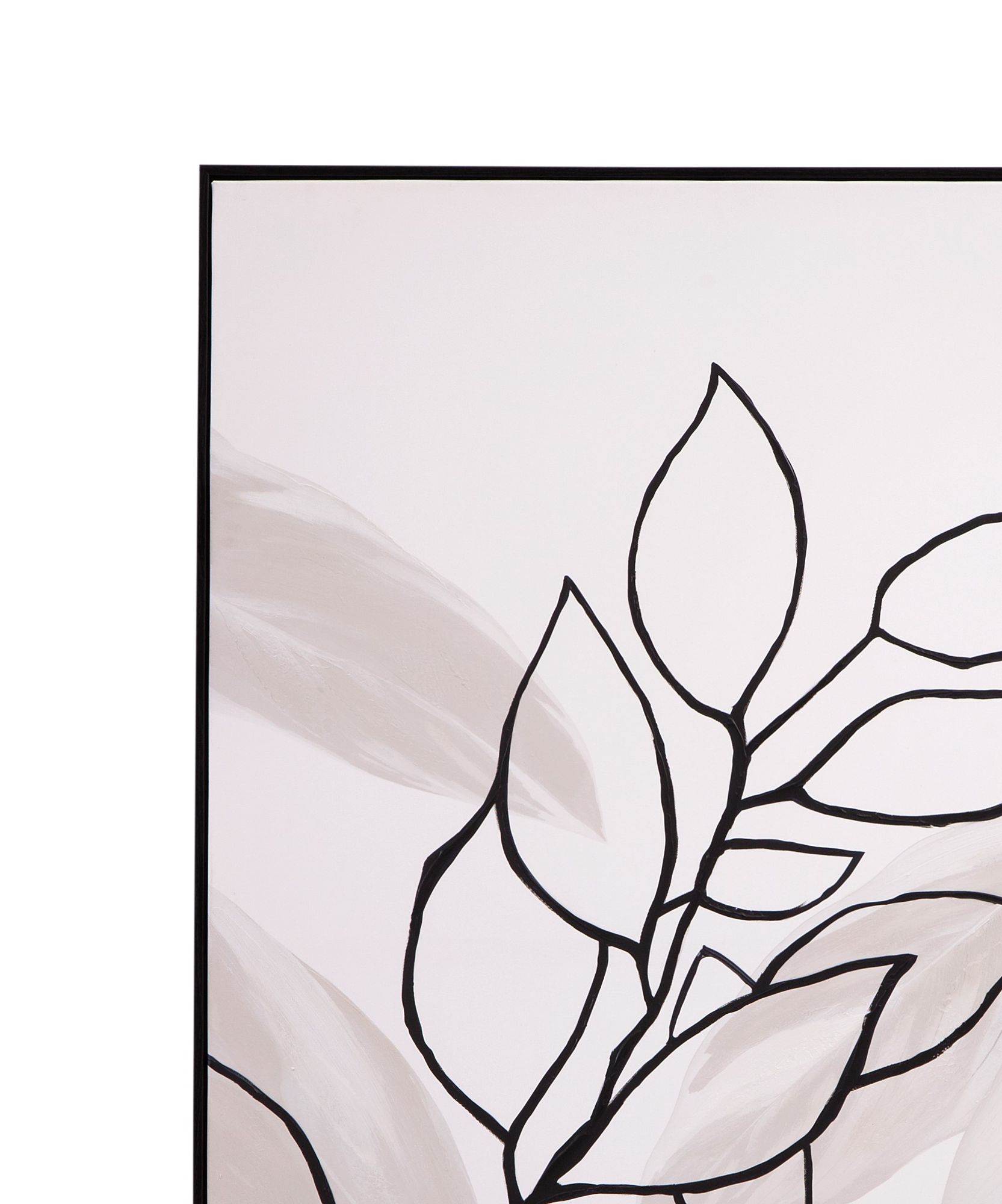 Image 3 Harmony II Black Canvas Wall Art more views