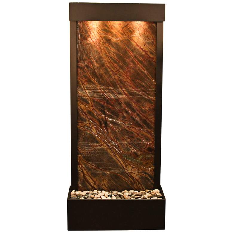 Image 1 Harmony River Antique Bronze Indoor Brown Marble Fountain