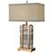 Harnessed 29" High 1-Light Table Lamp - Cafe Bronze - Includes LED Bul