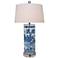 Harold Blue and White Chinoiserie Vase Table Lamp
