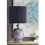 1_Harp and Finial Richmond 30" High Smoked Gray Glass Table Lamp