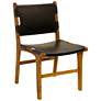 1_Harp & Finial 33.5" High Black Natural Dining Chair