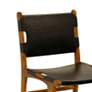 2_Harp & Finial 33.5" High Black Natural Dining Chair more views