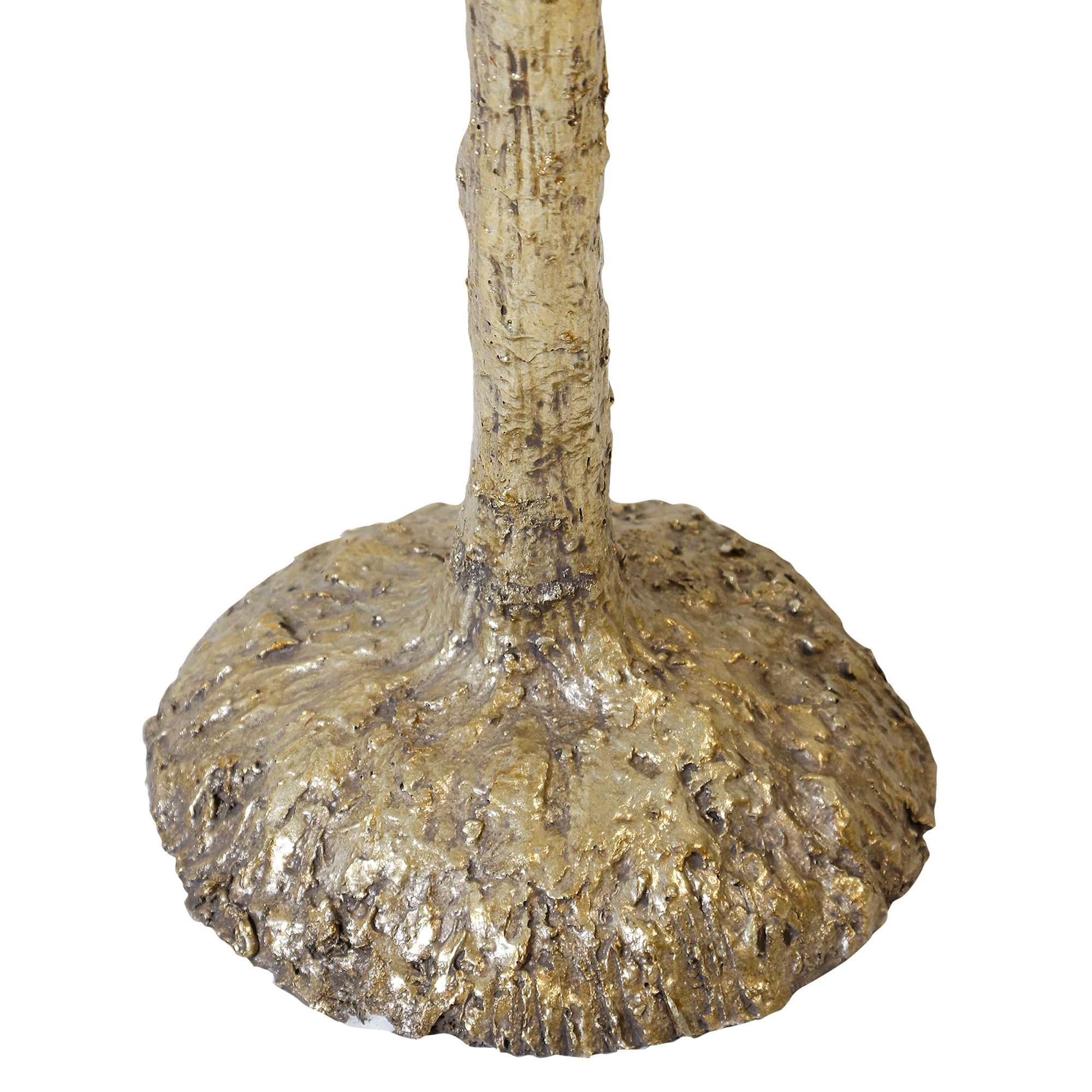 Image 2 Harp & Finial 53"H Gold Table Lamp w/ Black Shade more views