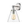 3_Harper 12 1/4" High Brushed Nickel Wall Sconce more views