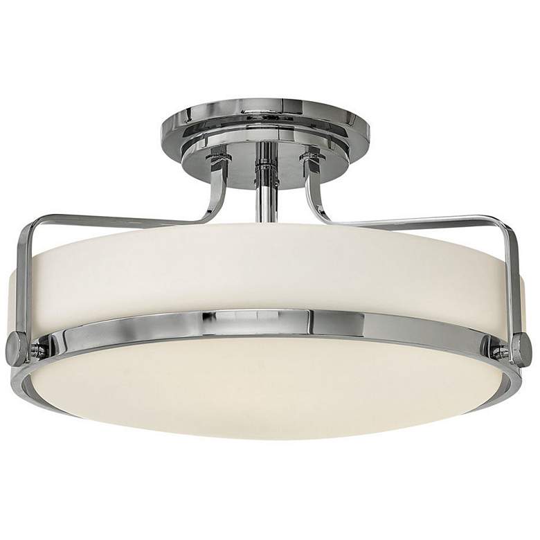 Image 1 Harper 18"W Chrome 100W Ceiling Light by Hinkley Lighting