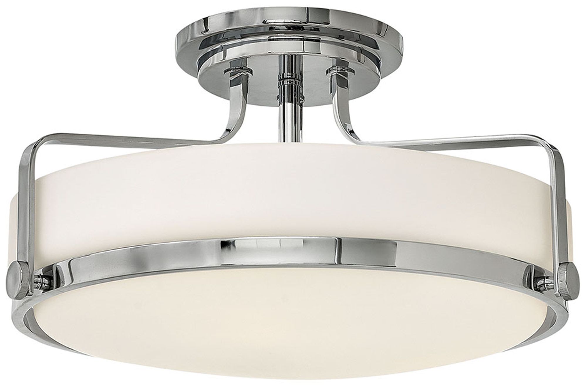 Image Harper 18"W Chrome 48W Ceiling Light by Hinkley Lighting