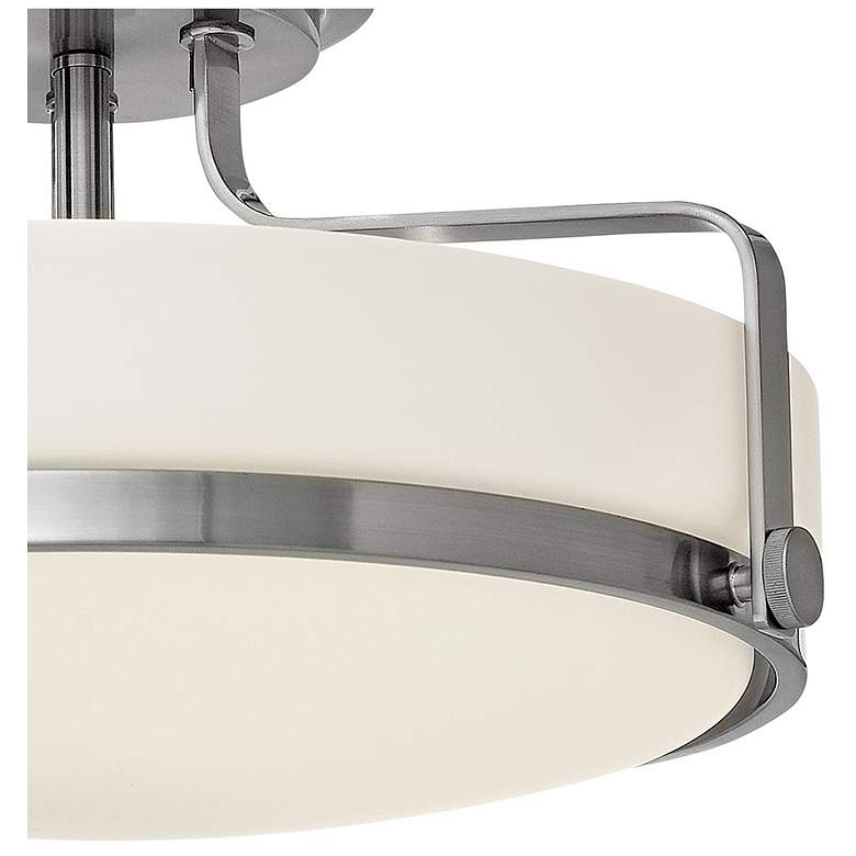 Image 4 Harper 18"W Nickel 100W Ceiling Light by Hinkley Lighting more views
