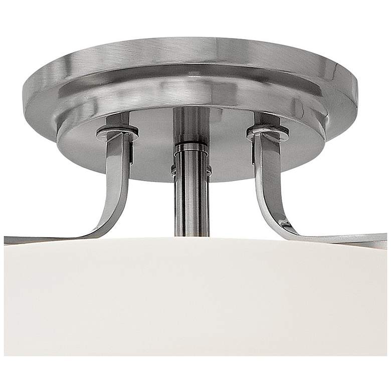 Image 5 Harper 18"W Nickel 100W Ceiling Light by Hinkley Lighting more views