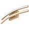 Harper 24 3/4" Wide Satin Brass 2-Light LED Bath Light