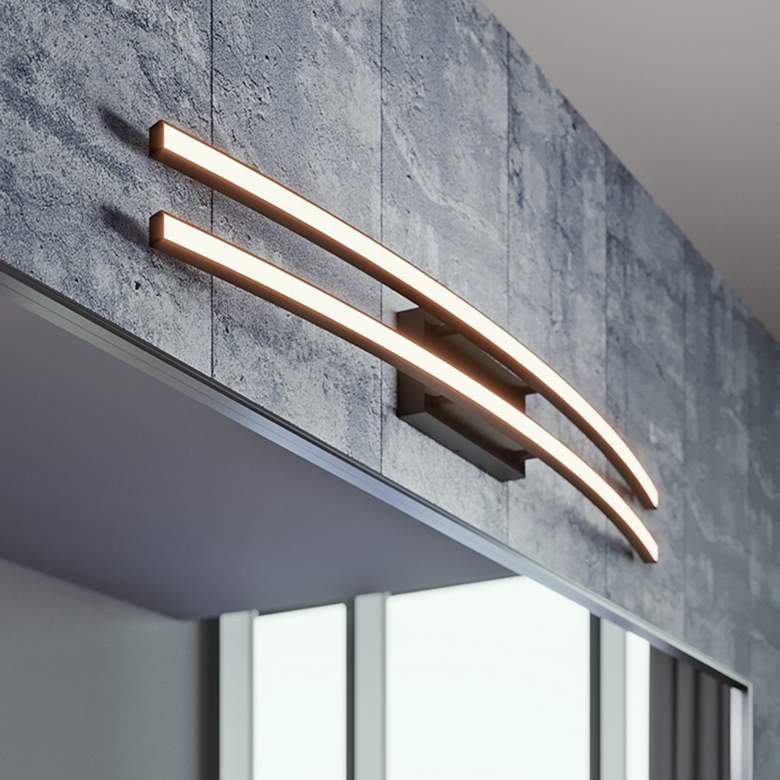 Image 1 Harper 25" LED Vanity - Black Finish