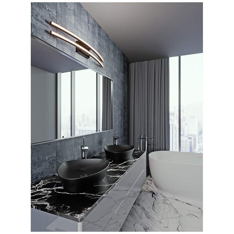Image 4 Harper 25" LED Vanity - Black Finish more views