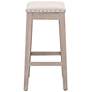 6_Harper 26 1/2" Bisque French Linen Counter Stool more views
