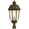 Harper 26"H Peruvian Bronze Outdoor Post Light