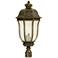 Harper 26"H Peruvian Bronze Outdoor Post Light