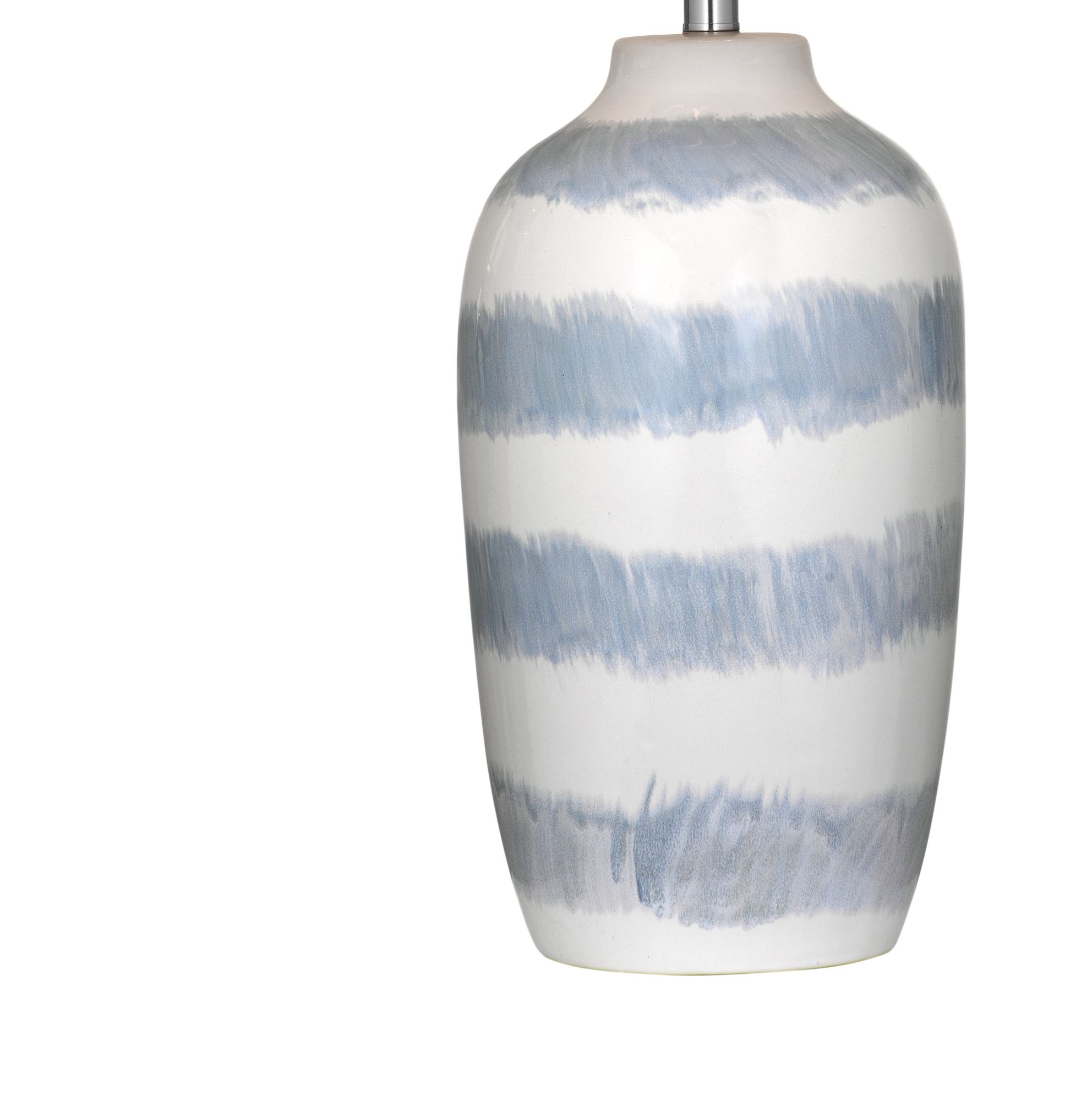 Image 3 Harper 28" High Cream And Blue Table Lamp more views