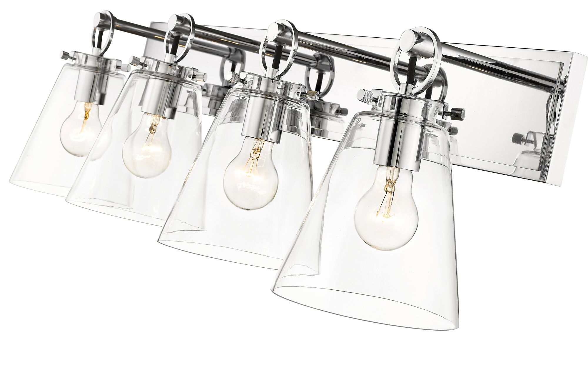 Image 7 Harper 31 1/4" Wide Chrome 4-Light Vanity Bath Light more views