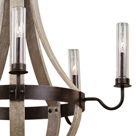 harper 5 light chandelier