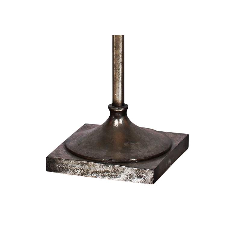 Image 3 Harper Antique Gold Leaf Textured Urn Floor Lamp more views