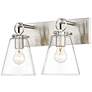 2_Harper by Z-Lite Brushed Nickel 2 Light Vanity