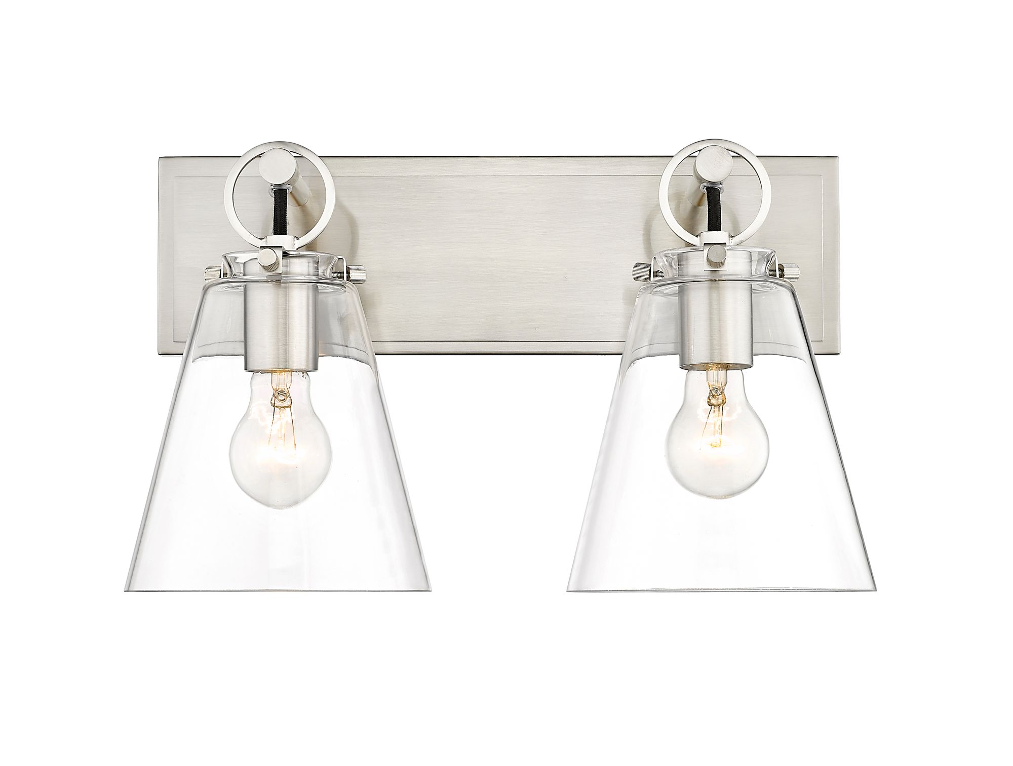 Image 5 Harper by Z-Lite Brushed Nickel 2 Light Vanity more views