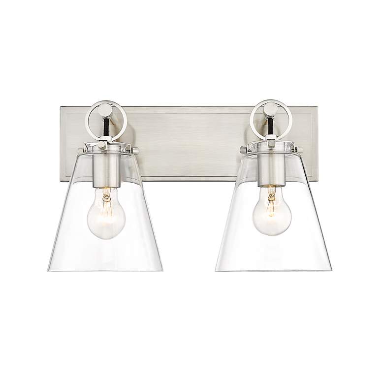Image 5 Harper by Z-Lite Brushed Nickel 2 Light Vanity more views