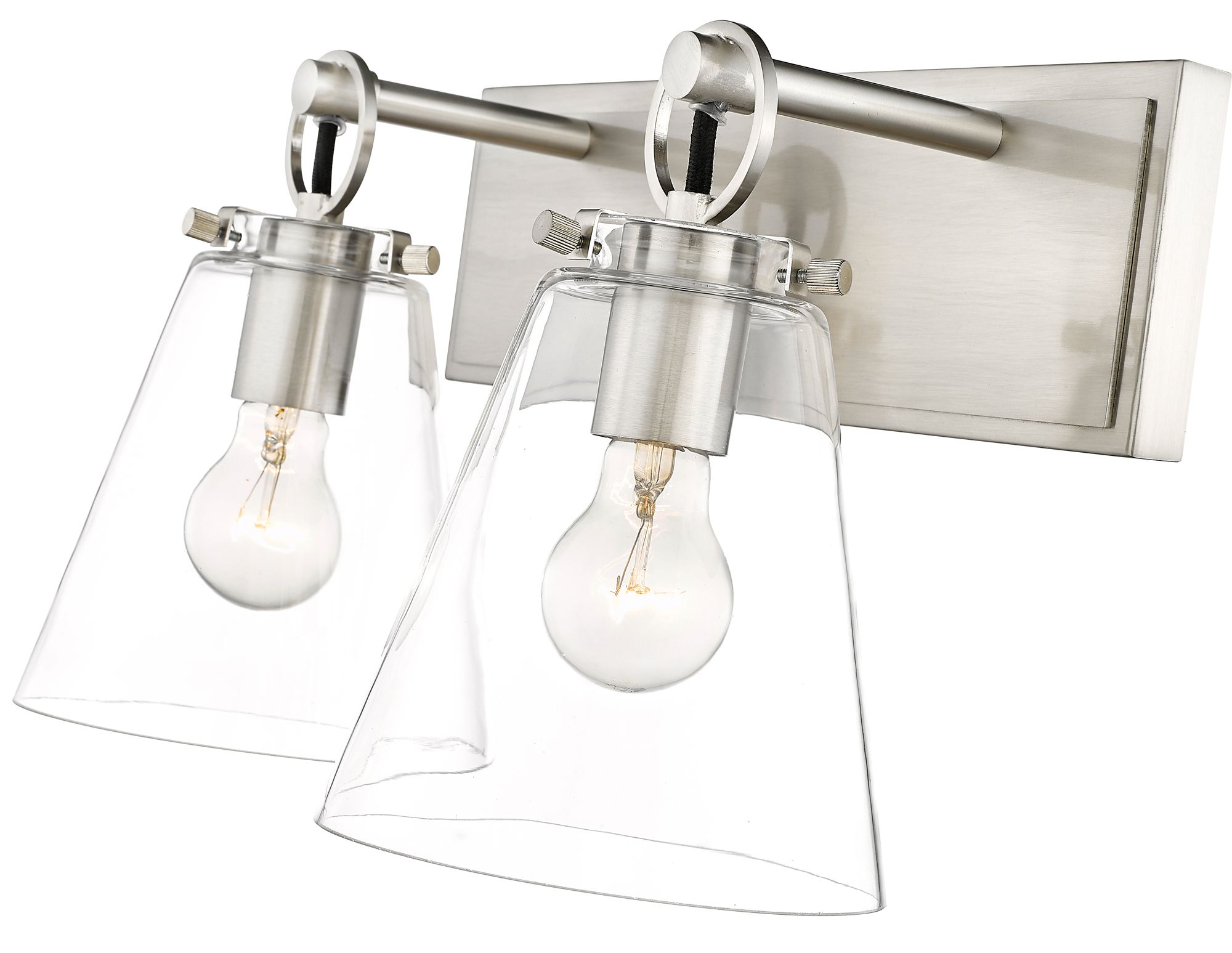 Image 7 Harper by Z-Lite Brushed Nickel 2 Light Vanity more views