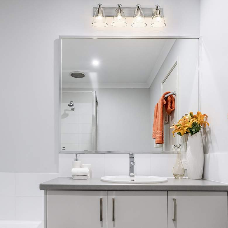 Image 4 Harper by Z-Lite Brushed Nickel 4 Light Vanity more views