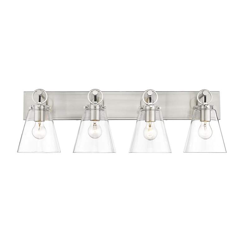 Image 5 Harper by Z-Lite Brushed Nickel 4 Light Vanity more views