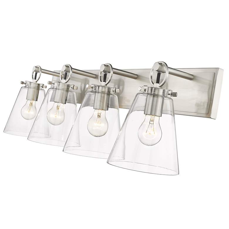 Image 6 Harper by Z-Lite Brushed Nickel 4 Light Vanity more views
