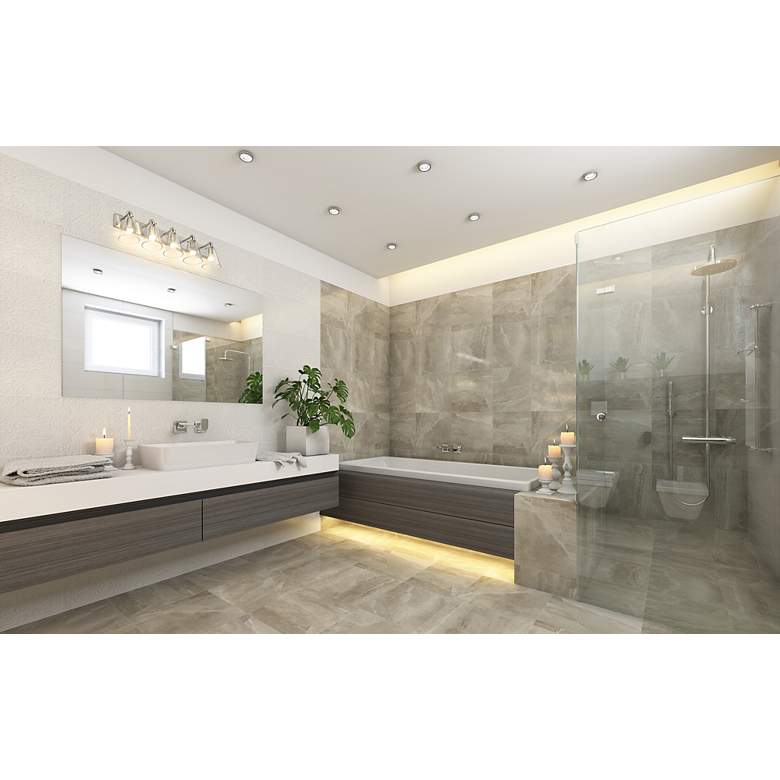 Image 3 Harper by Z-Lite Brushed Nickel 5 Light Vanity more views