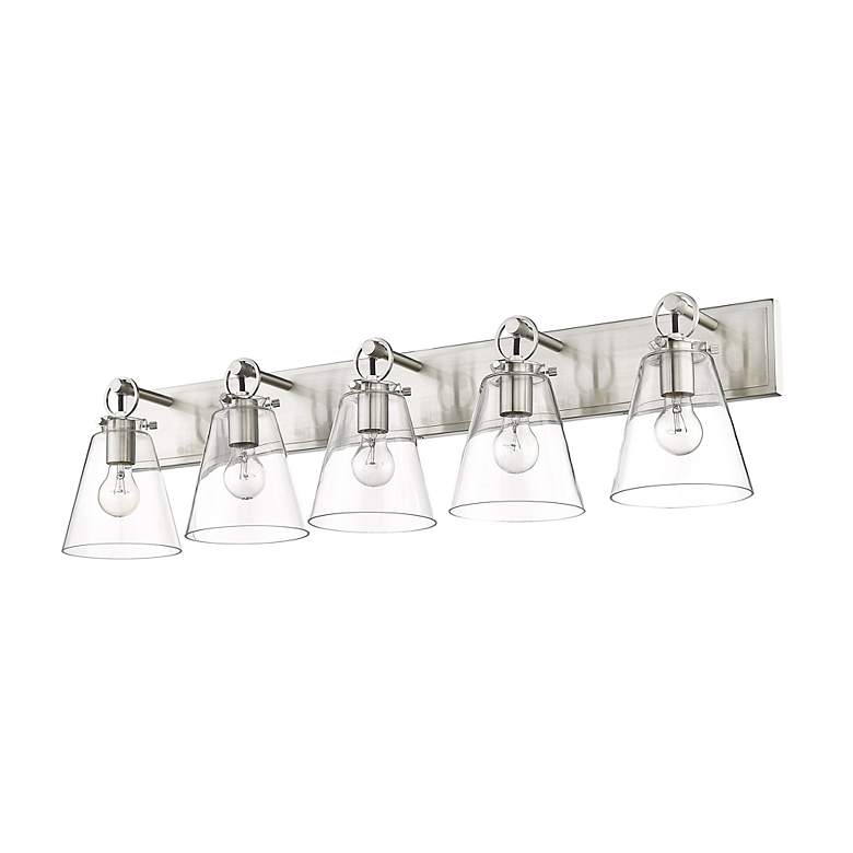 Image 6 Harper by Z-Lite Brushed Nickel 5 Light Vanity more views