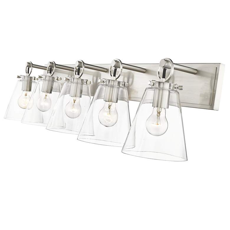 Image 7 Harper by Z-Lite Brushed Nickel 5 Light Vanity more views