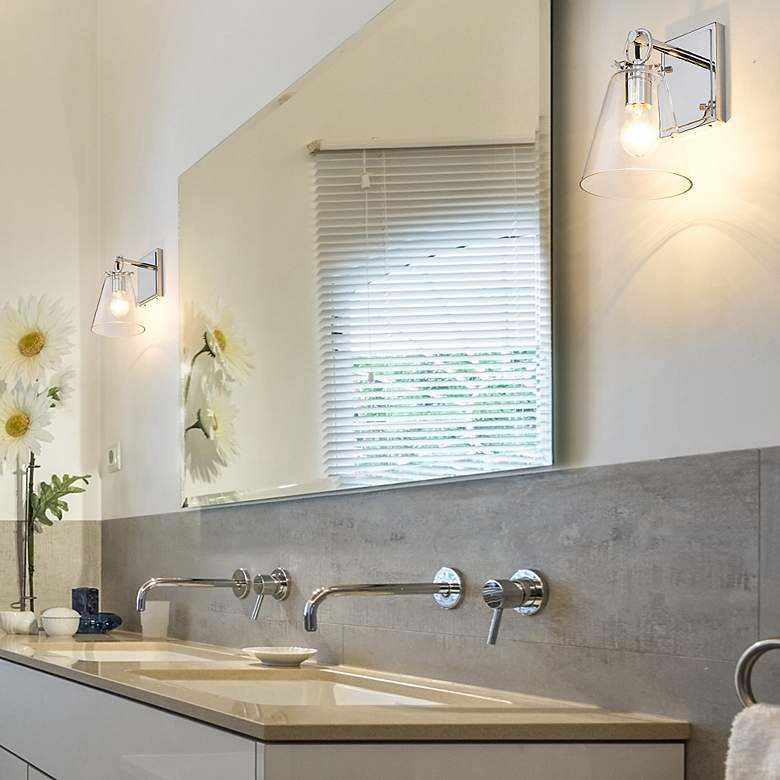 Image 3 Harper by Z-Lite Chrome 1 Light Wall Sconce more views