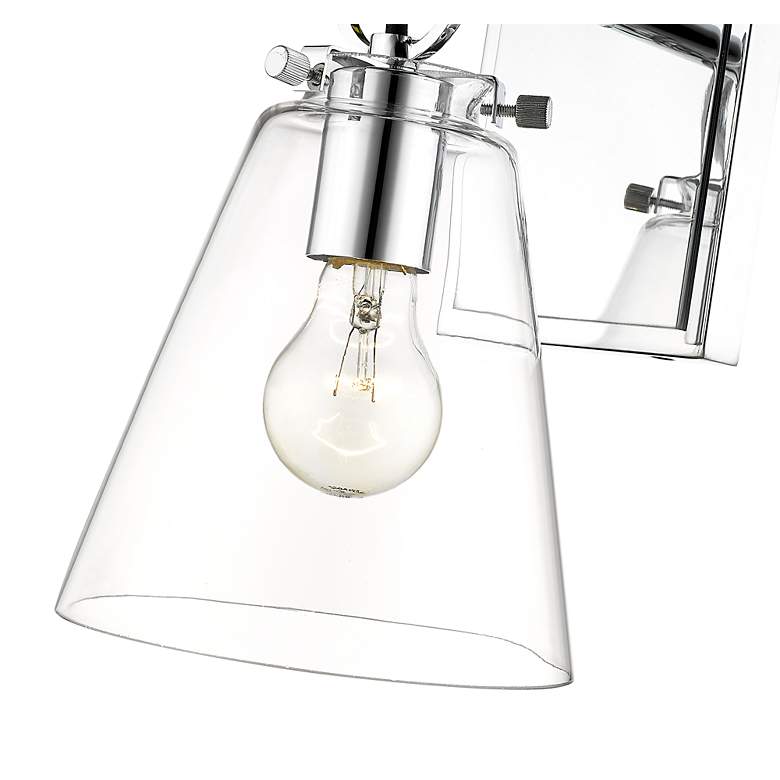 Image 7 Harper by Z-Lite Chrome 1 Light Wall Sconce more views