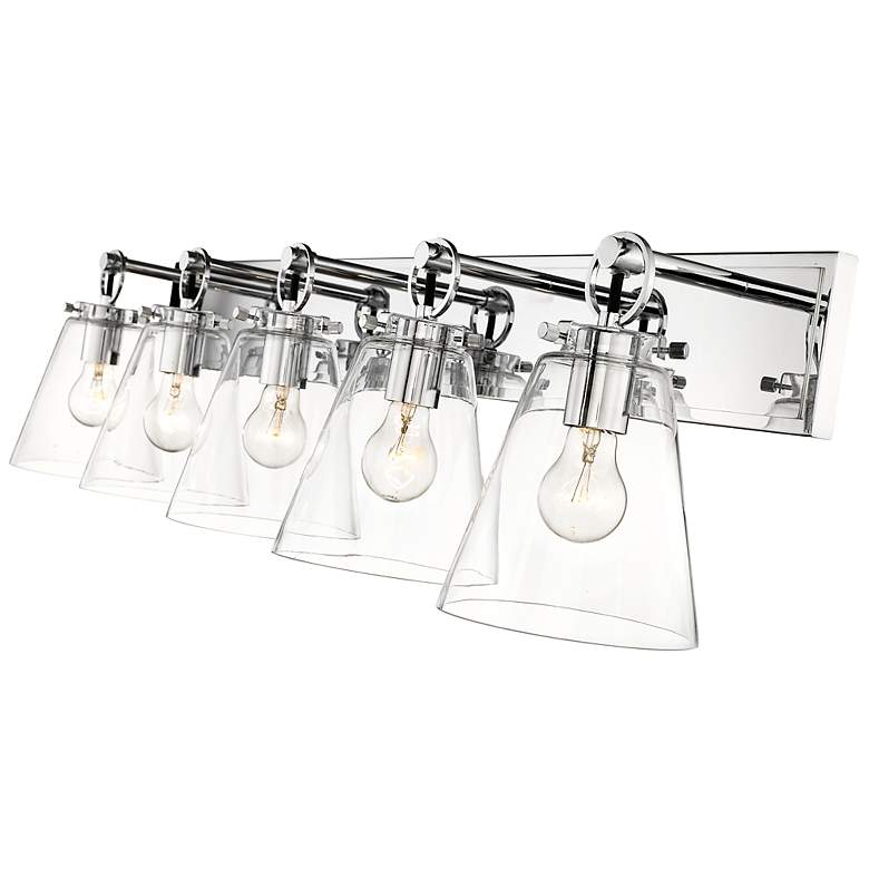 Image 7 Harper by Z-Lite Chrome 5 Light Vanity more views