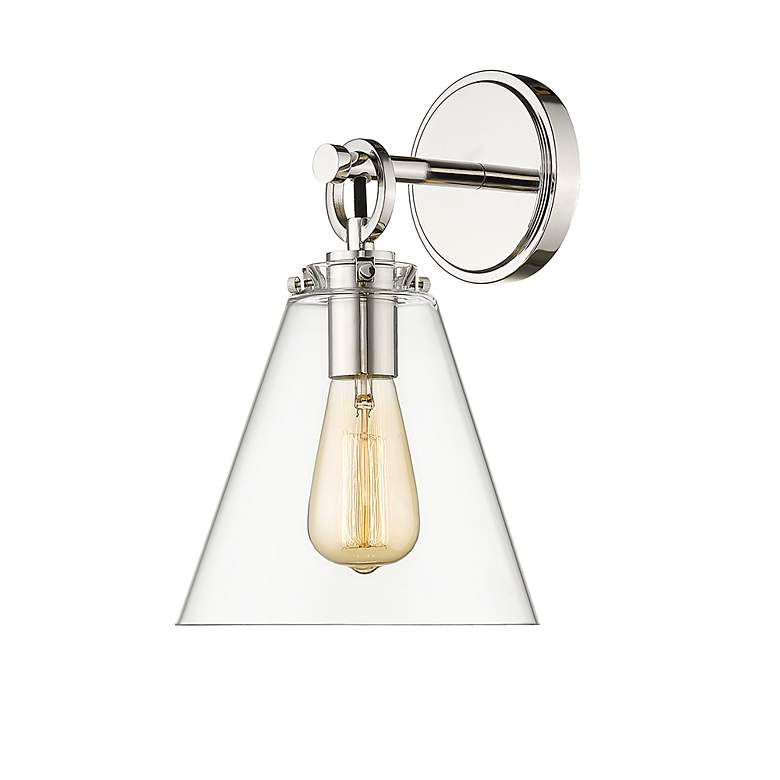 Image 3 Harper by Z-Lite Polished Nickel 1 Light Wall Sconce more views
