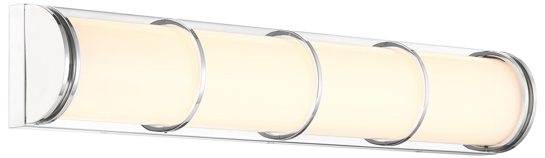 Image 4 Harper LED Bathroom Vanity Light in Chrome more views