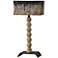 Harriet Natural Wood with White-Wash Table Lamp