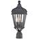 Harrison 20" High Vintage Black Outdoor Post Light